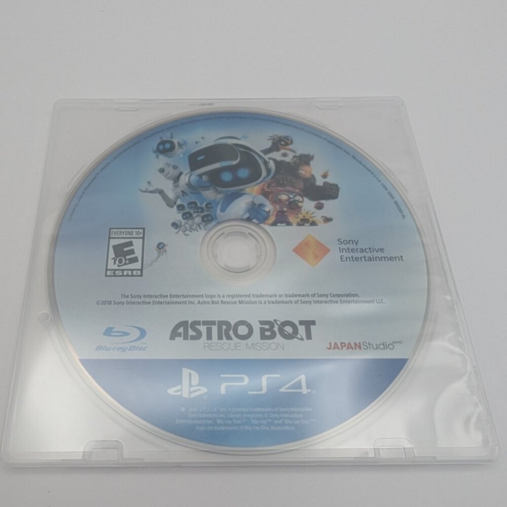 ASTRO BOT Rescue Mission (Sony PlayStation 4, 2018) PS4 -Tested